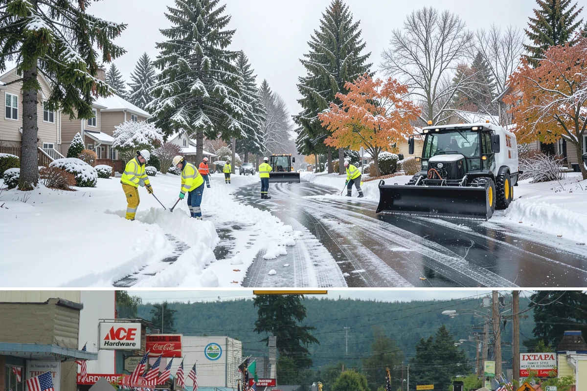 Roof Snow Removal in Carnation, King County, WA - Roof snow removal is critical after the heavy lowland snowfalls and rain-on-snow events that stack weight on Puget Sound roofs.