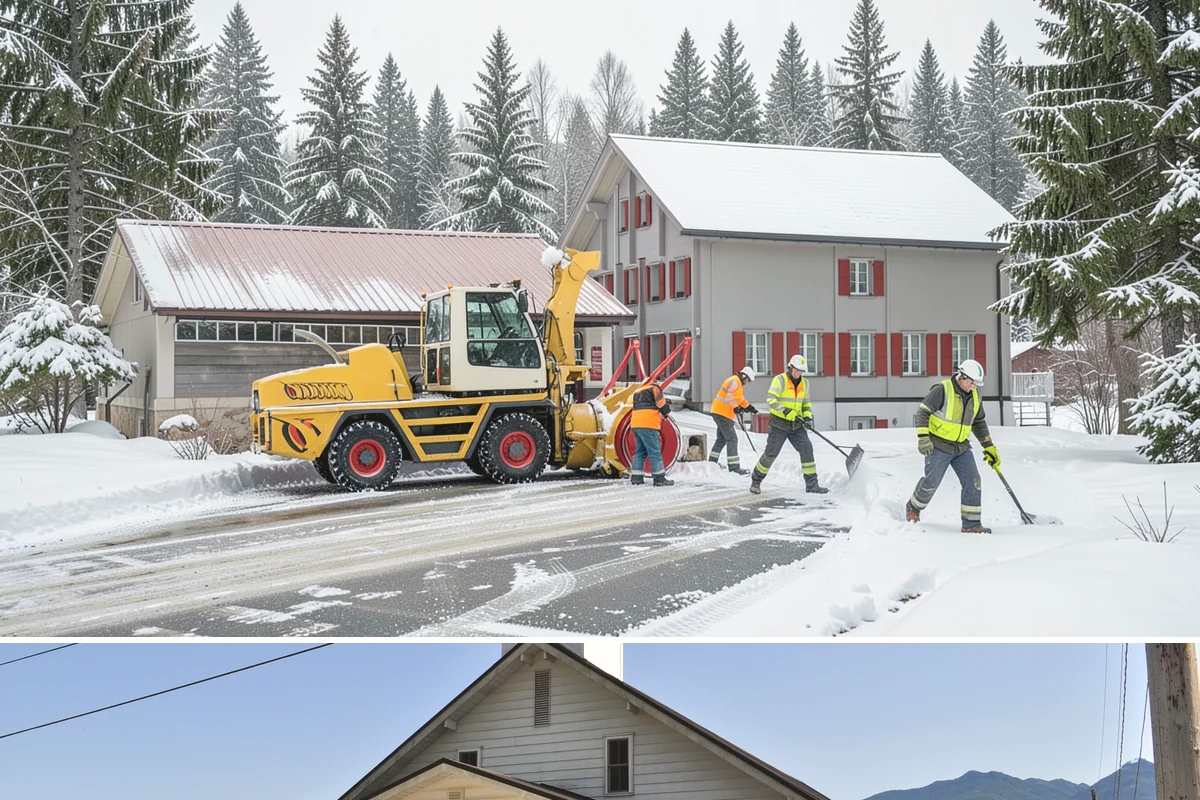 Roof Snow Removal in Concrete, Skagit County, WA - Roof snow removal is critical after the heavy lowland snowfalls and rain-on-snow events that stack weight on Puget Sound roofs.