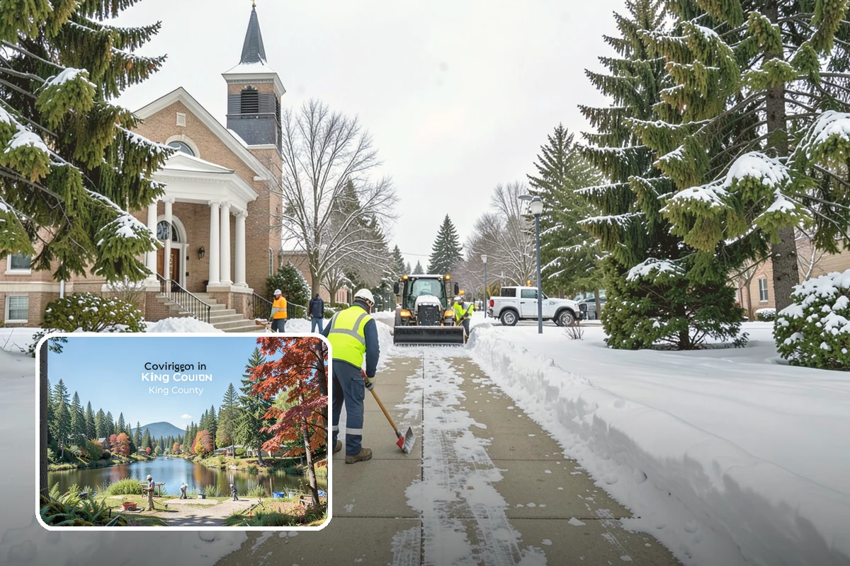 Roof Snow Removal in Covington, King County, WA - Reduces the risk of structural overload from heavy wet snow