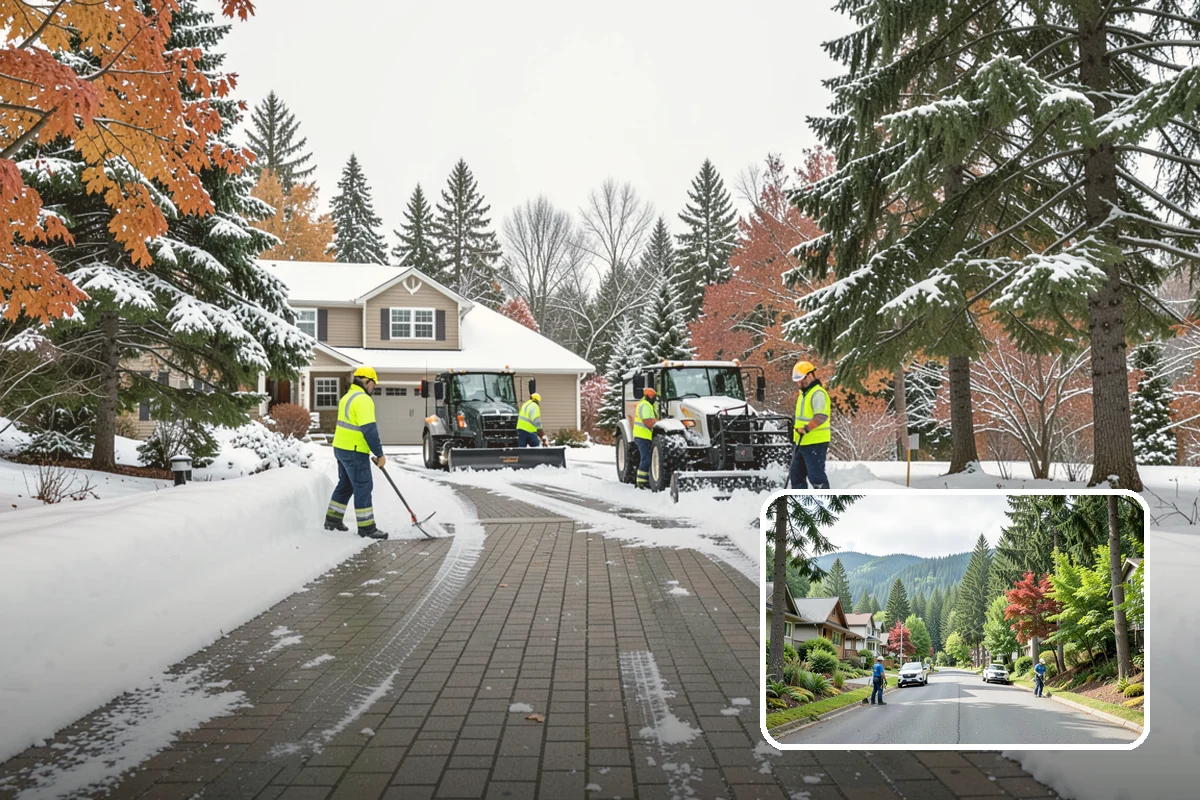 Roof Snow Removal in Darrington, Snohomish County, WA - Reduces the risk of structural overload from heavy wet snow