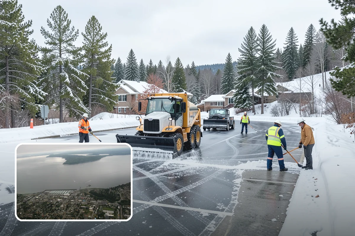 Roof Snow Removal in Des Moines, King County, WA - Reduces the risk of structural overload from heavy wet snow