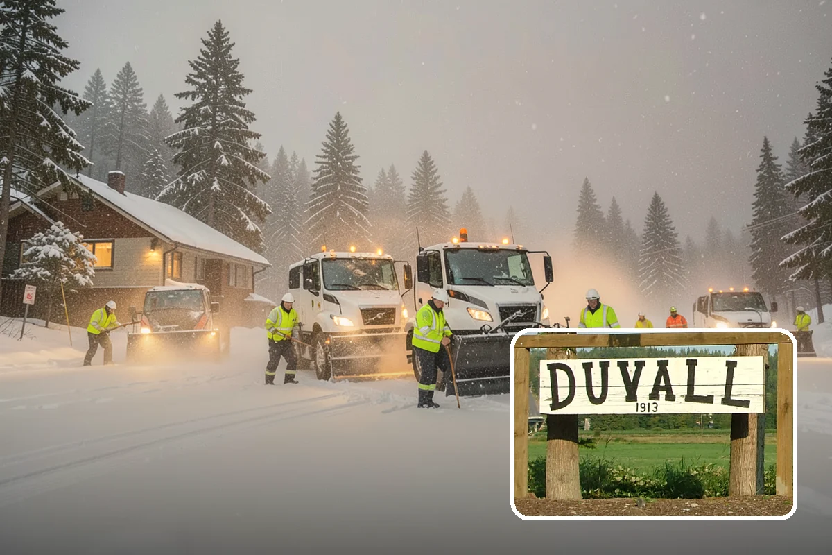 Roof Snow Removal in Duvall, King County, WA - Reduces the risk of structural overload from heavy wet snow