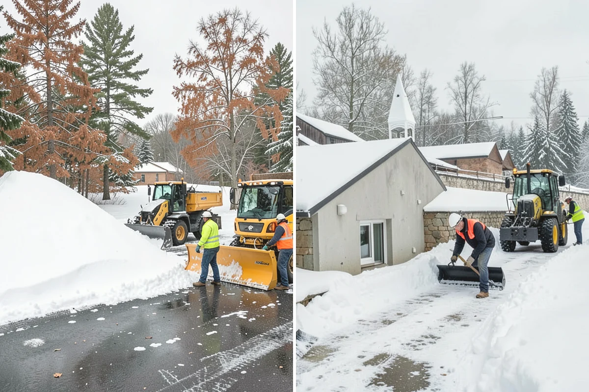 Roof Snow Removal in Duvall, King County, WA - Assess the roof structure, pitch, and snow depth