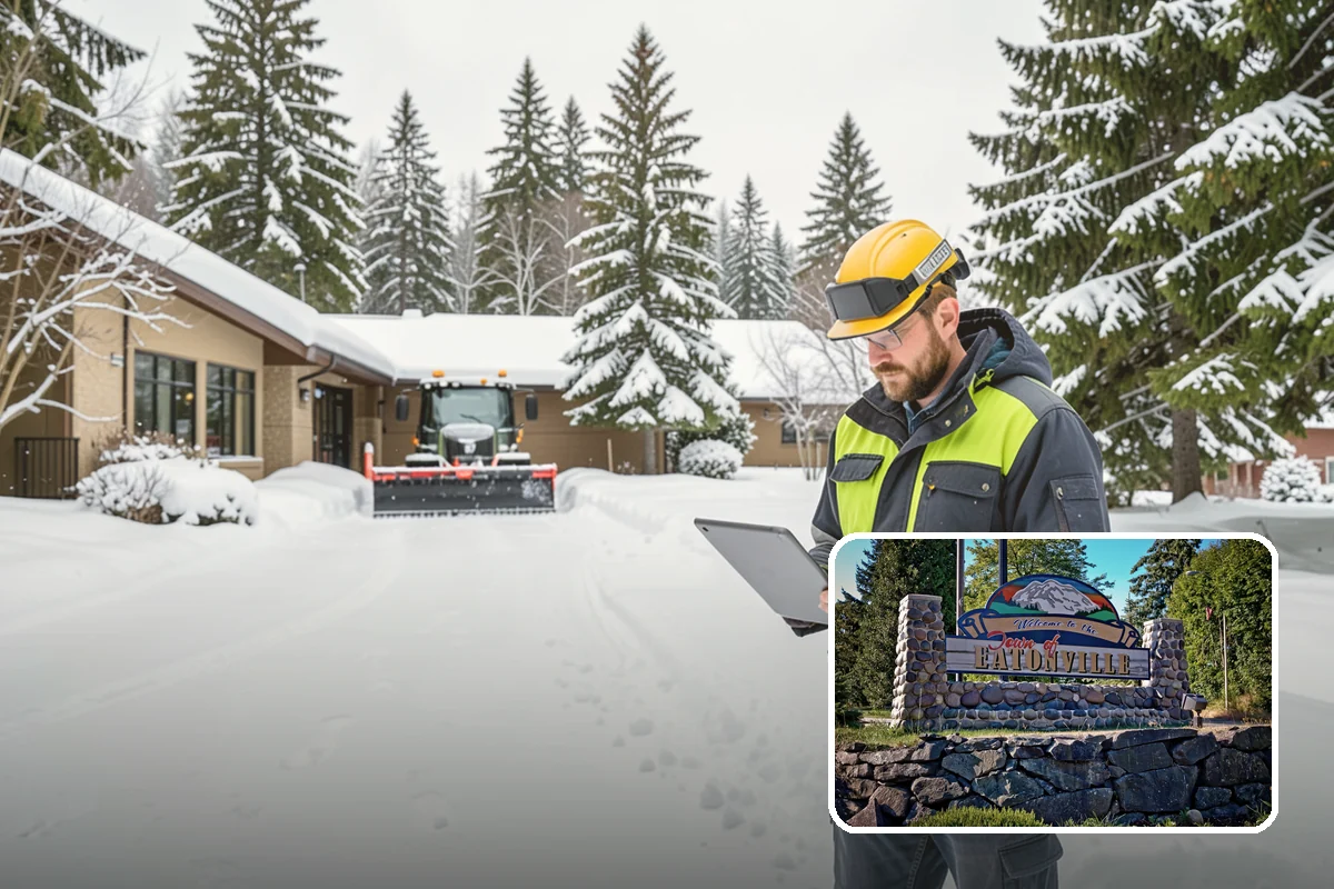 Roof Snow Removal in Eatonville, Pierce County, WA - Reduces the risk of structural overload from heavy wet snow