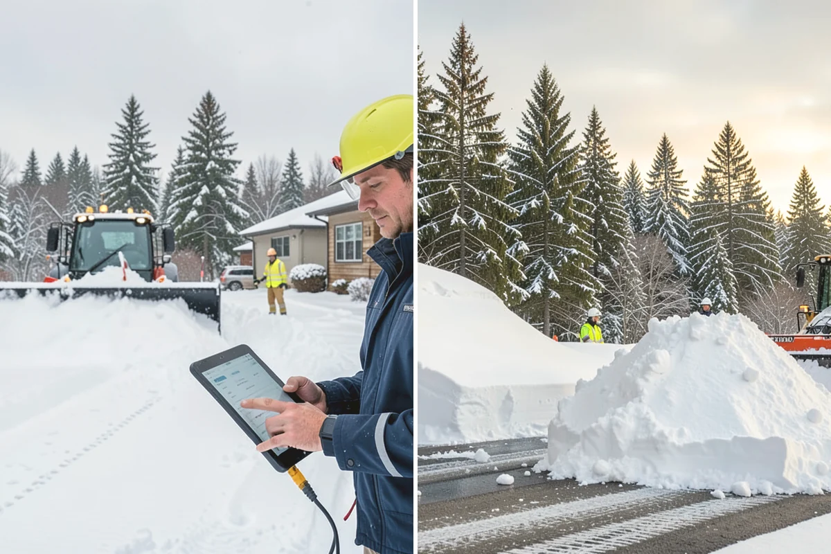 Roof Snow Removal in Edgewood, Pierce County, WA - Assess the roof structure, pitch, and snow depth