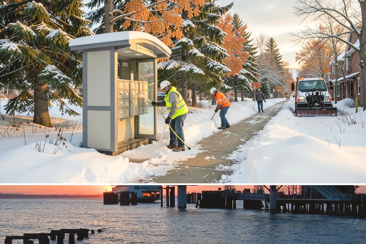Roof Snow Removal in Edmonds, Snohomish County, WA - Roof snow removal is critical after the heavy lowland snowfalls and rain-on-snow events that stack weight on Puget Sound roofs.