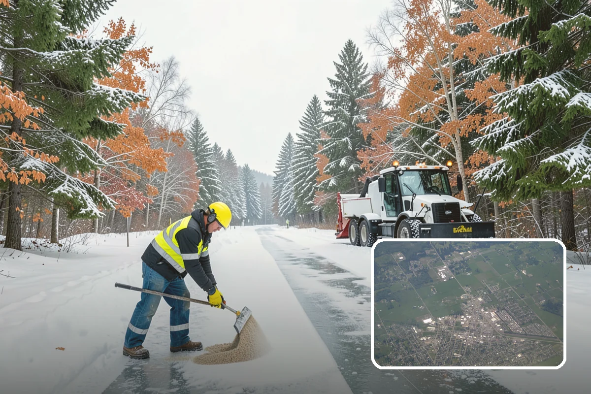 Roof Snow Removal in Enumclaw, King County, WA - Reduces the risk of structural overload from heavy wet snow