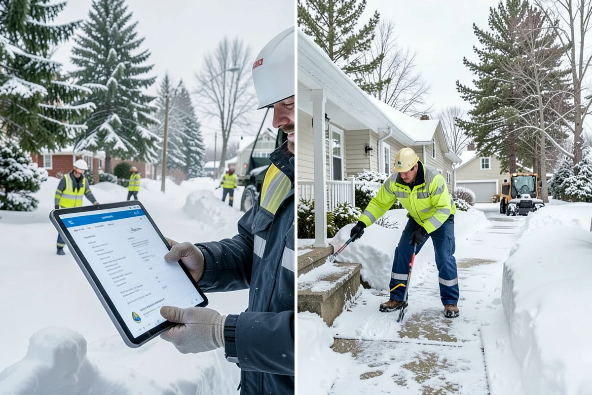 Roof Snow Removal in Enumclaw, King County, WA - Assess the roof structure, pitch, and snow depth