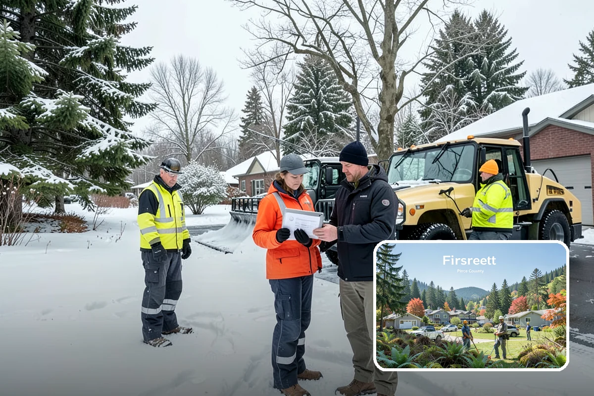 Roof Snow Removal in Fircrest, Pierce County, WA - Reduces the risk of structural overload from heavy wet snow