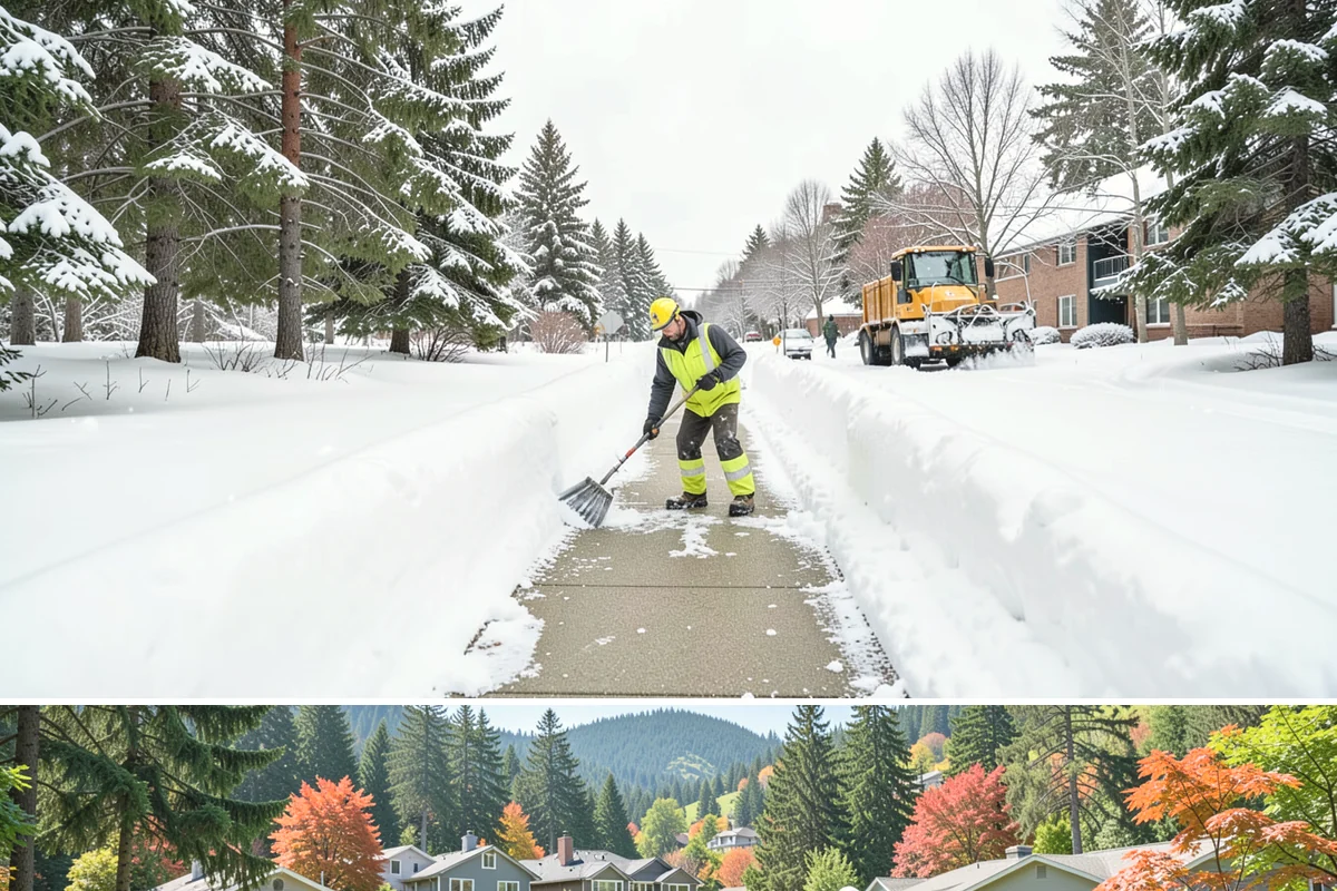 Roof Snow Removal in Fircrest, Pierce County, WA - Roof snow removal is critical after the heavy lowland snowfalls and rain-on-snow events that stack weight on Puget Sound roofs.