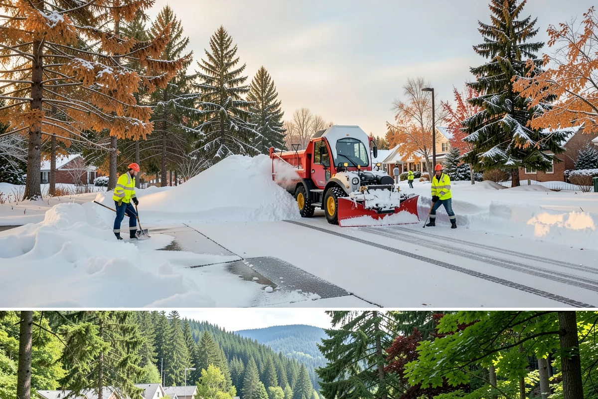 Roof Snow Removal in Lake Forest Park, King County, WA - Roof snow removal is critical after the heavy lowland snowfalls and rain-on-snow events that stack weight on Puget Sound roofs.
