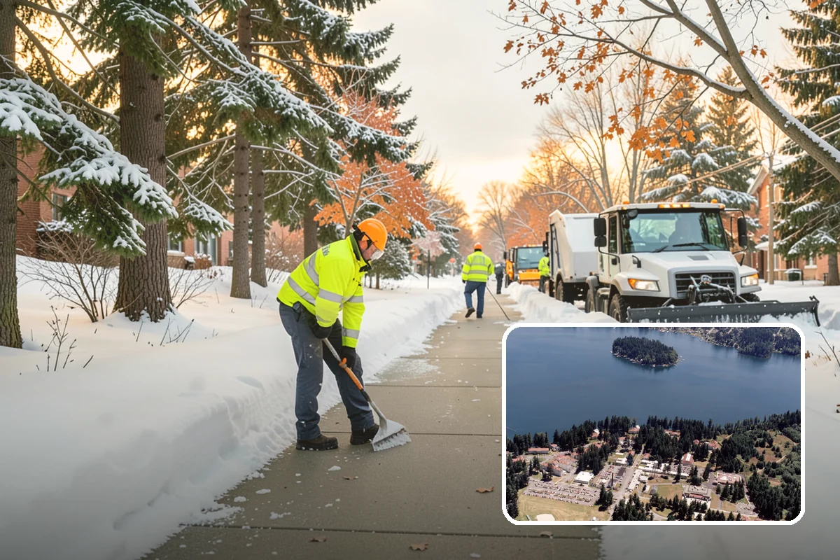 Roof Snow Removal in Lakewood, Pierce County, WA - Reduces the risk of structural overload from heavy wet snow