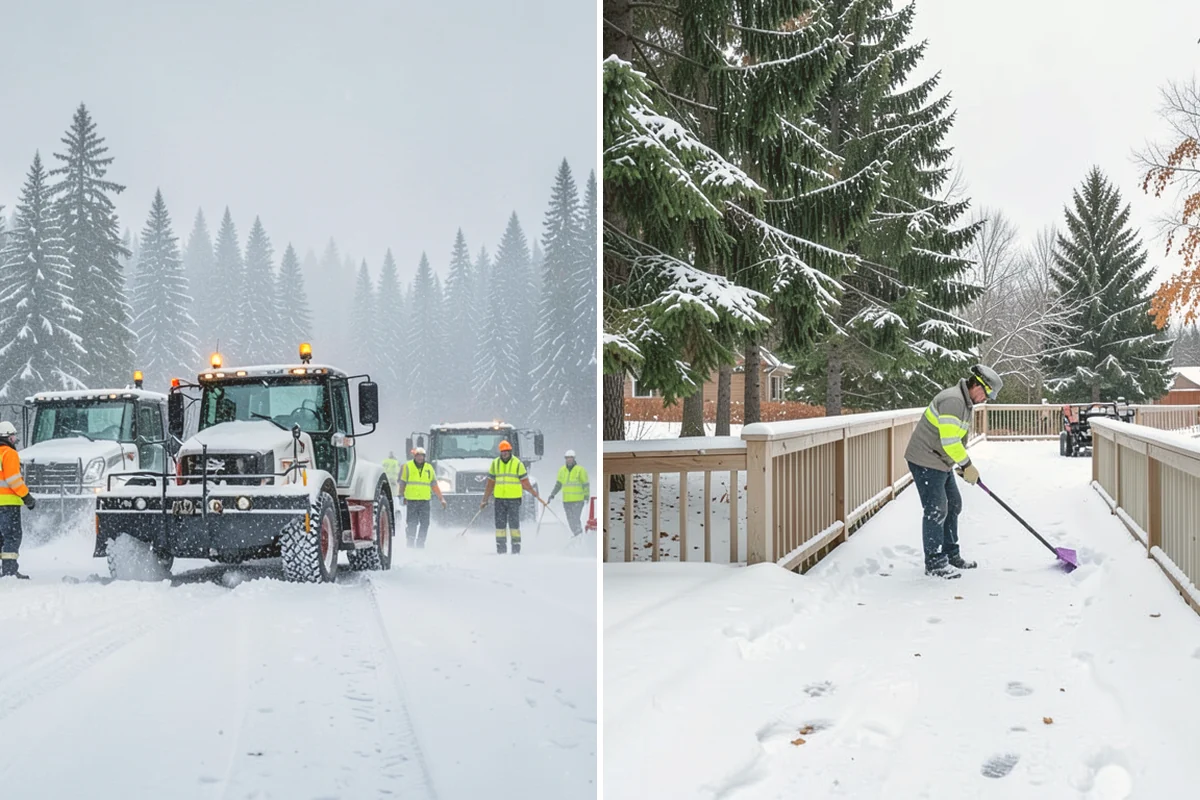 Roof Snow Removal in Langley, Island County, WA - Assess the roof structure, pitch, and snow depth