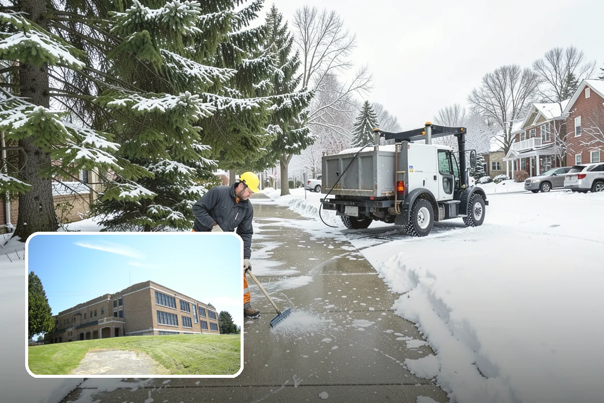 Roof Snow Removal in Maple Valley, King County, WA - Reduces the risk of structural overload from heavy wet snow