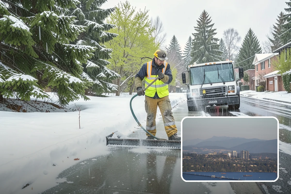 Roof Snow Removal in Medina, King County, WA - Reduces the risk of structural overload from heavy wet snow