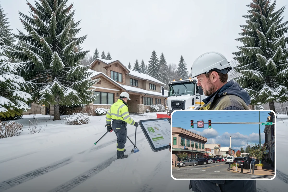 Roof Snow Removal in Monroe, Snohomish County, WA - Reduces the risk of structural overload from heavy wet snow