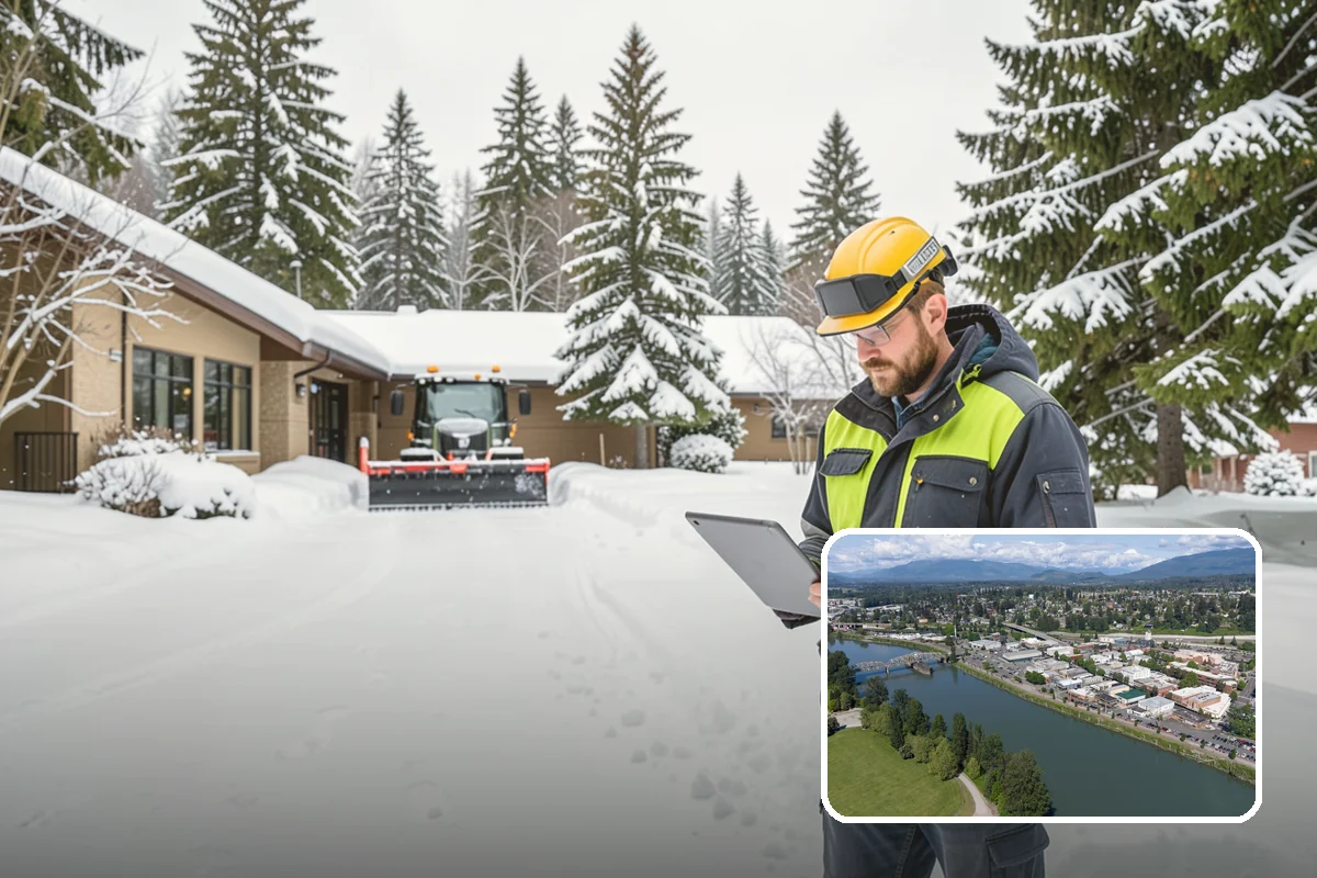Roof Snow Removal in Mount Vernon, Skagit County, WA - Reduces the risk of structural overload from heavy wet snow