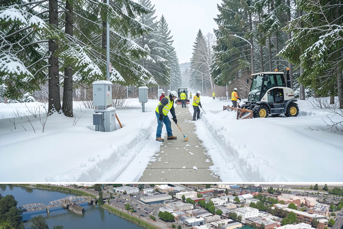 Roof Snow Removal in Mount Vernon, Skagit County, WA - Roof snow removal is critical after the heavy lowland snowfalls and rain-on-snow events that stack weight on Puget Sound roofs.