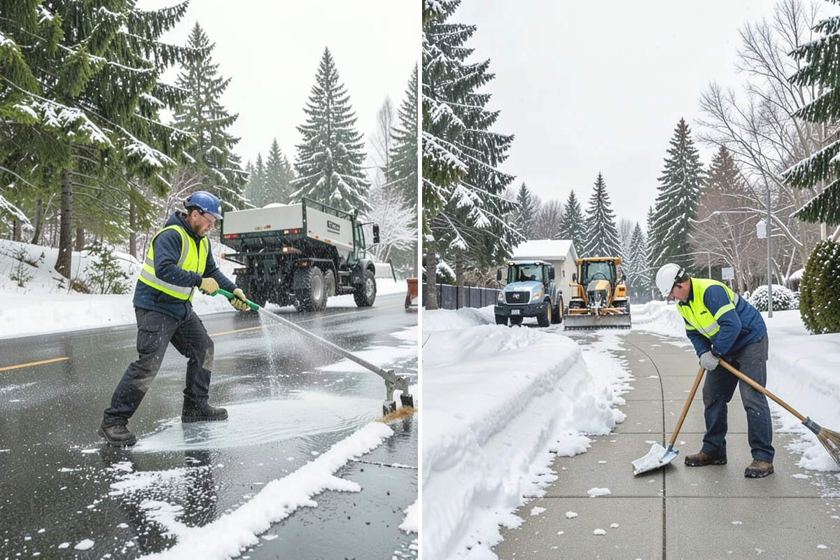 Roof Snow Removal in Mountlake Terrace, Snohomish County, WA - Assess the roof structure, pitch, and snow depth