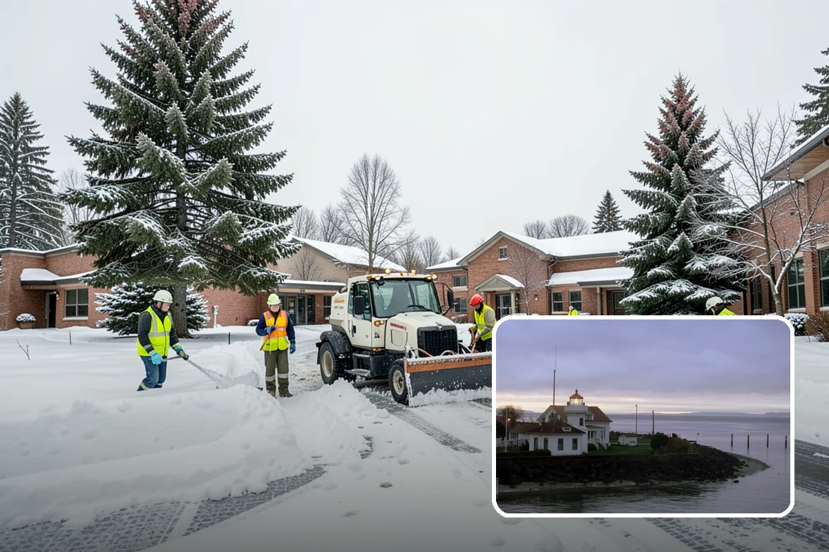 Roof Snow Removal in Mukilteo, Snohomish County, WA - Reduces the risk of structural overload from heavy wet snow