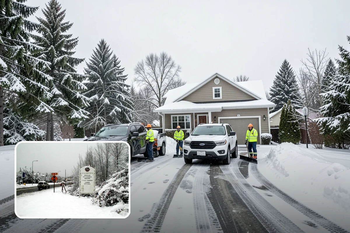 Roof Snow Removal in Newcastle, King County, WA - Reduces the risk of structural overload from heavy wet snow