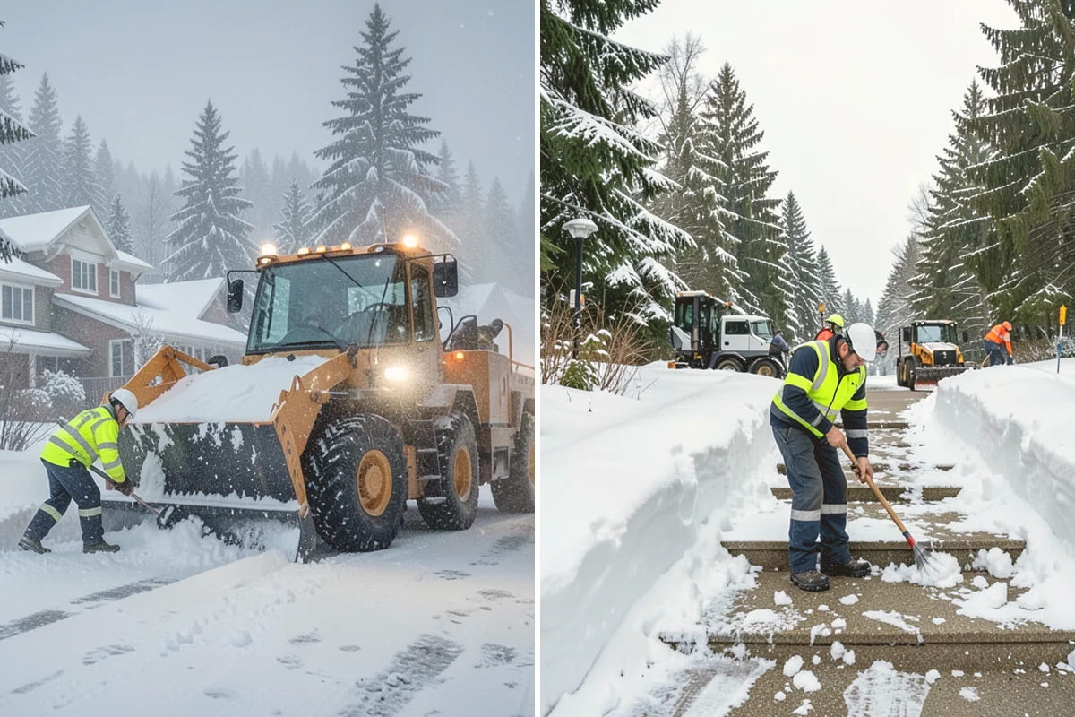 Roof Snow Removal in Newcastle, King County, WA - Assess the roof structure, pitch, and snow depth