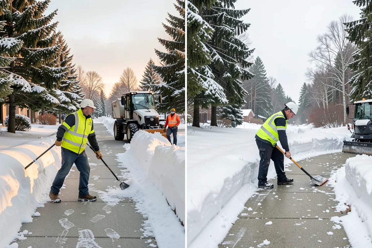 Roof Snow Removal in Normandy Park, King County, WA - Assess the roof structure, pitch, and snow depth