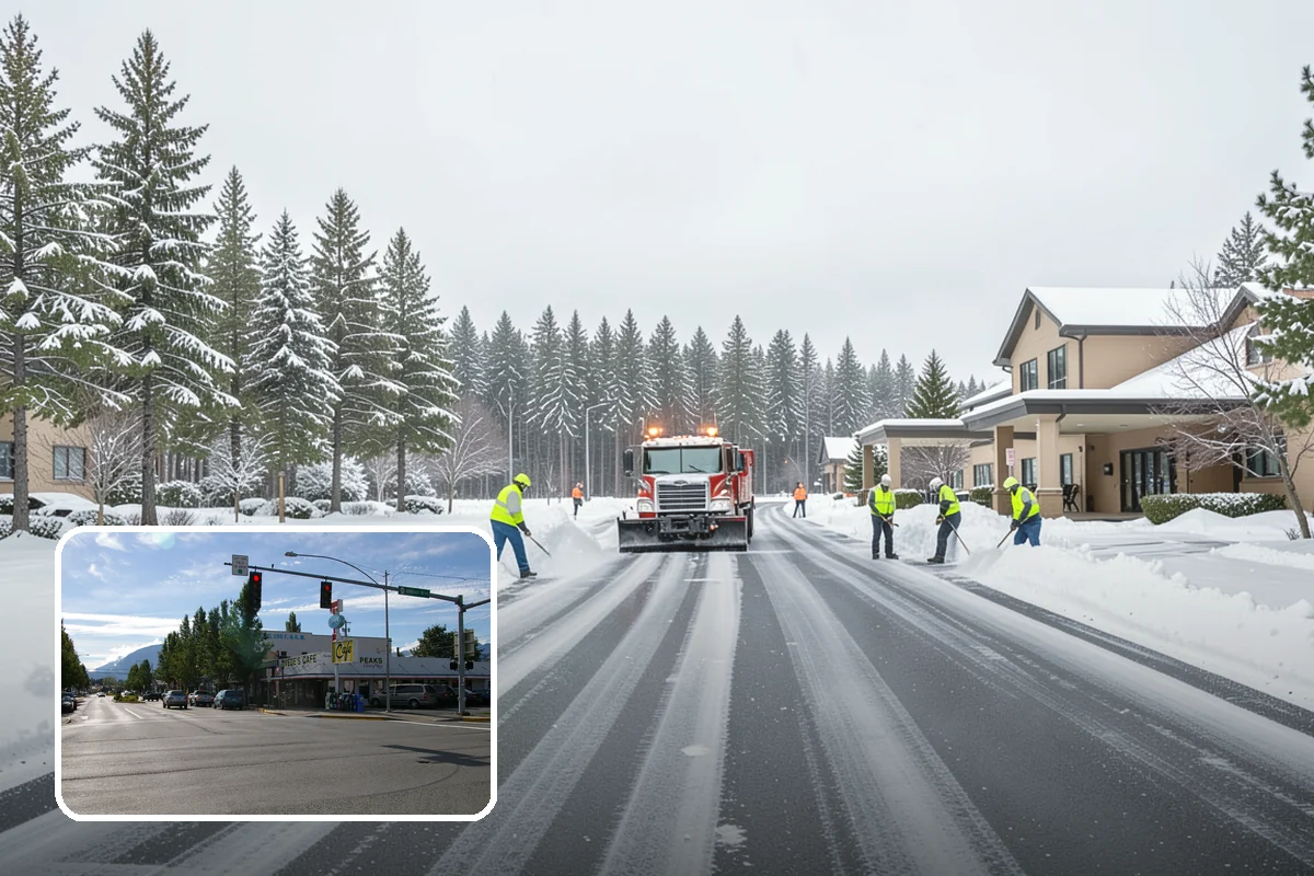 Roof Snow Removal in North Bend, King County, WA - Reduces the risk of structural overload from heavy wet snow