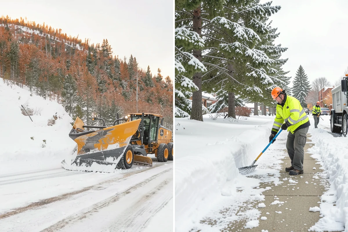 Roof Snow Removal in North Bend, King County, WA - Assess the roof structure, pitch, and snow depth