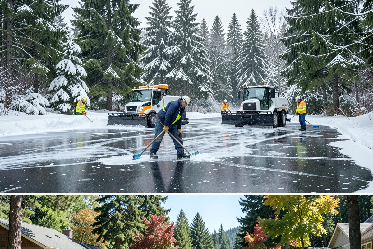 Roof Snow Removal in Orting, Pierce County, WA - Roof snow removal is critical after the heavy lowland snowfalls and rain-on-snow events that stack weight on Puget Sound roofs.