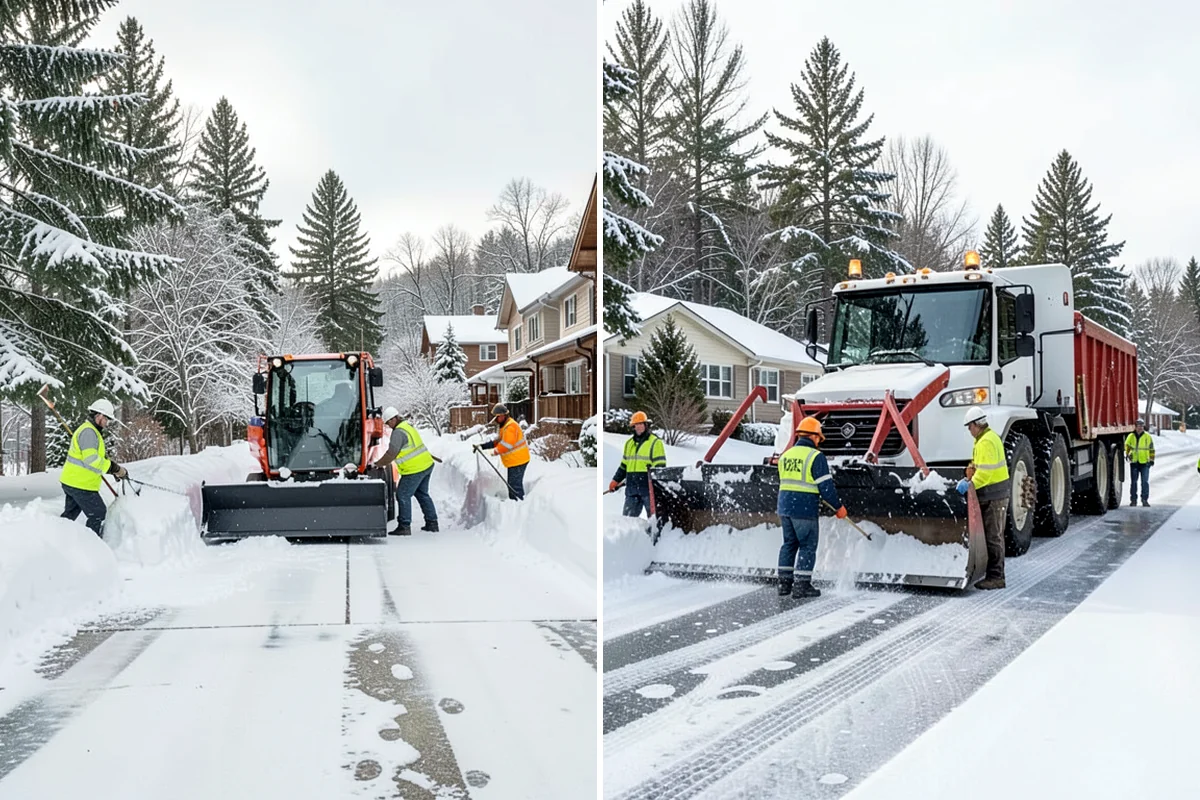 Roof Snow Removal in Pacific, King County, WA - Assess the roof structure, pitch, and snow depth