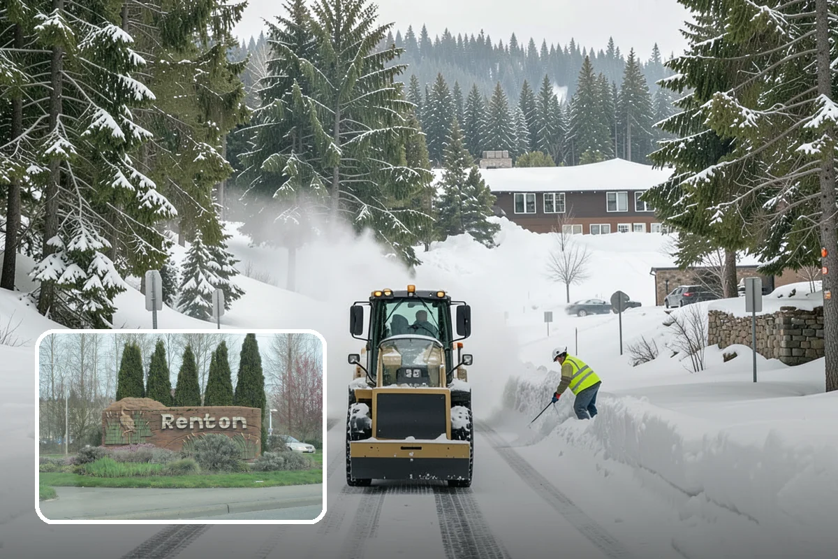 Roof Snow Removal in Renton, King County, WA - Reduces the risk of structural overload from heavy wet snow