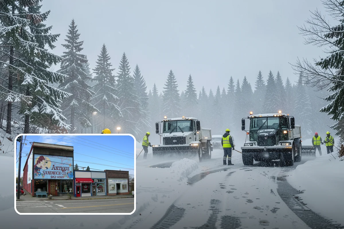 Roof Snow Removal in Ruston, Pierce County, WA - Reduces the risk of structural overload from heavy wet snow