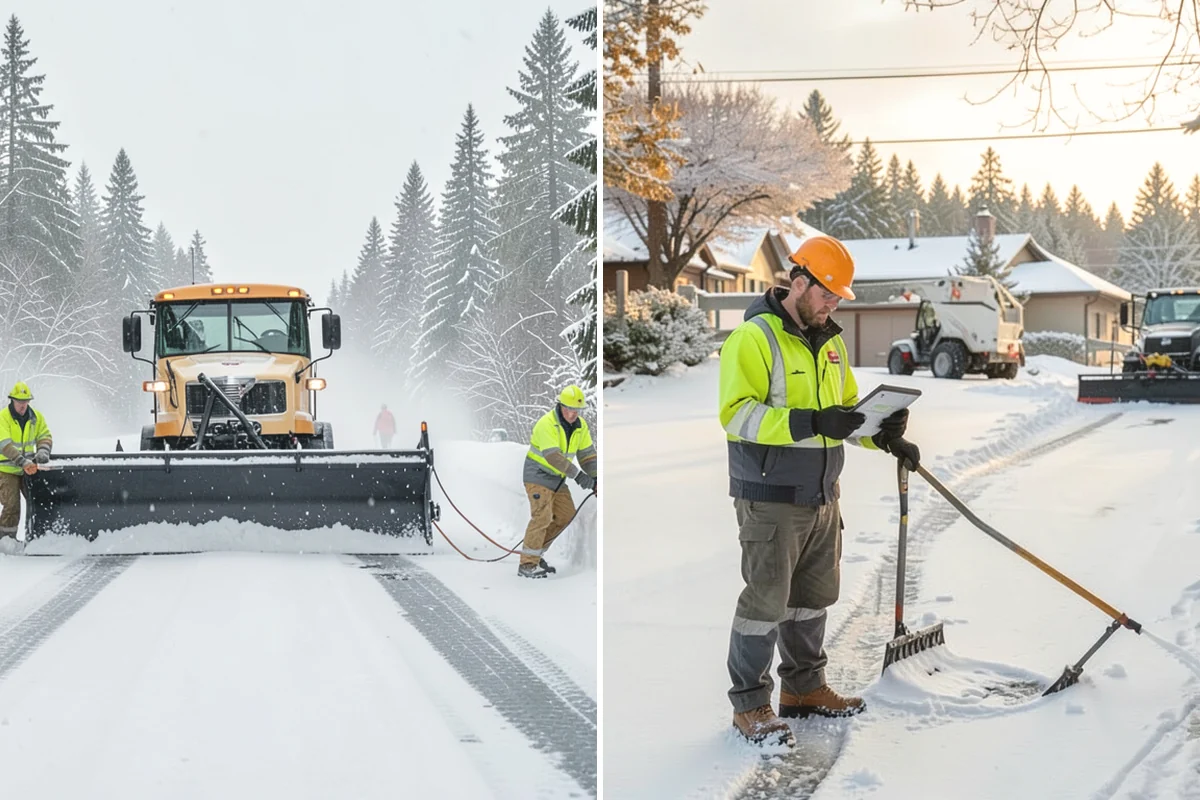 Roof Snow Removal in Ruston, Pierce County, WA - Assess the roof structure, pitch, and snow depth