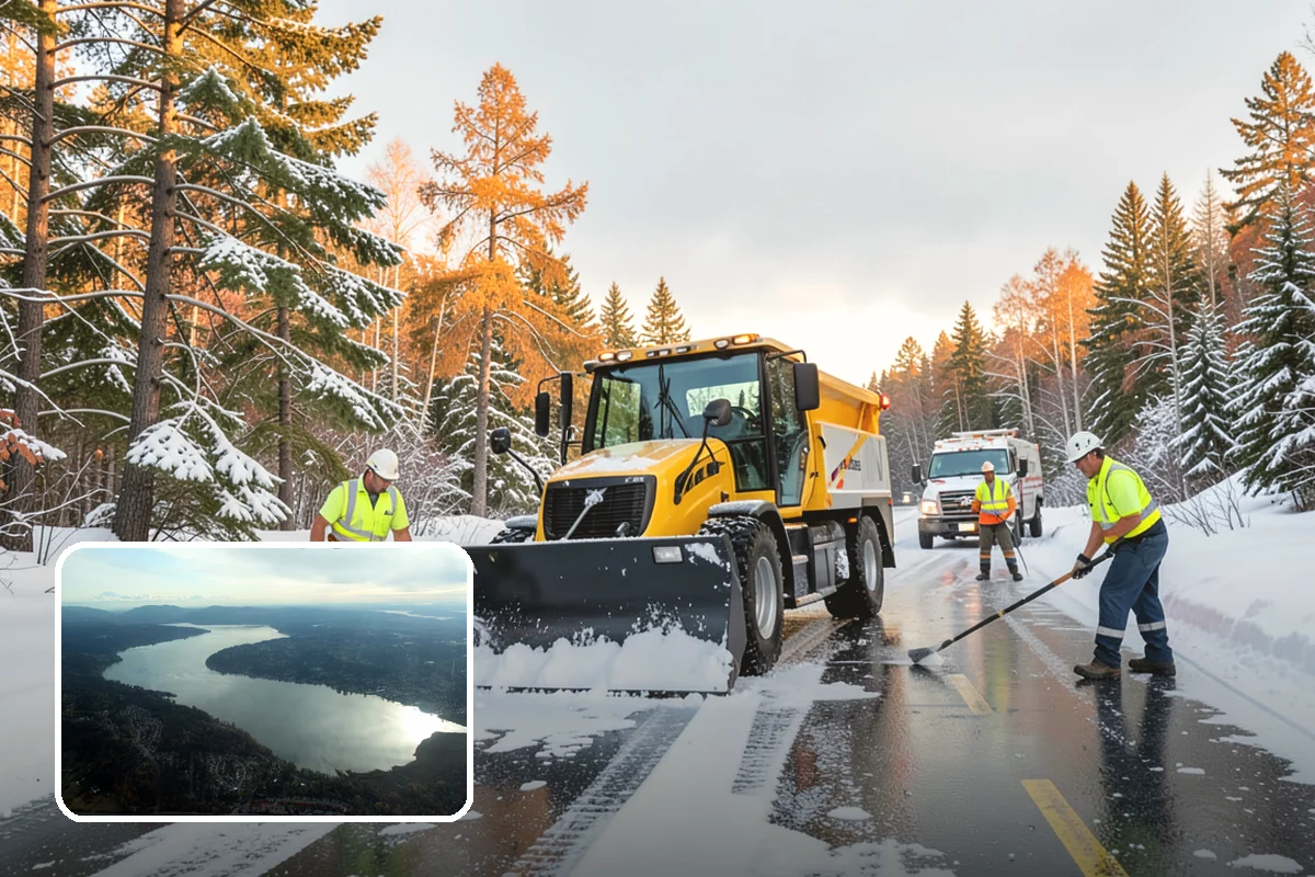 Roof Snow Removal in Sammamish, King County, WA - Reduces the risk of structural overload from heavy wet snow
