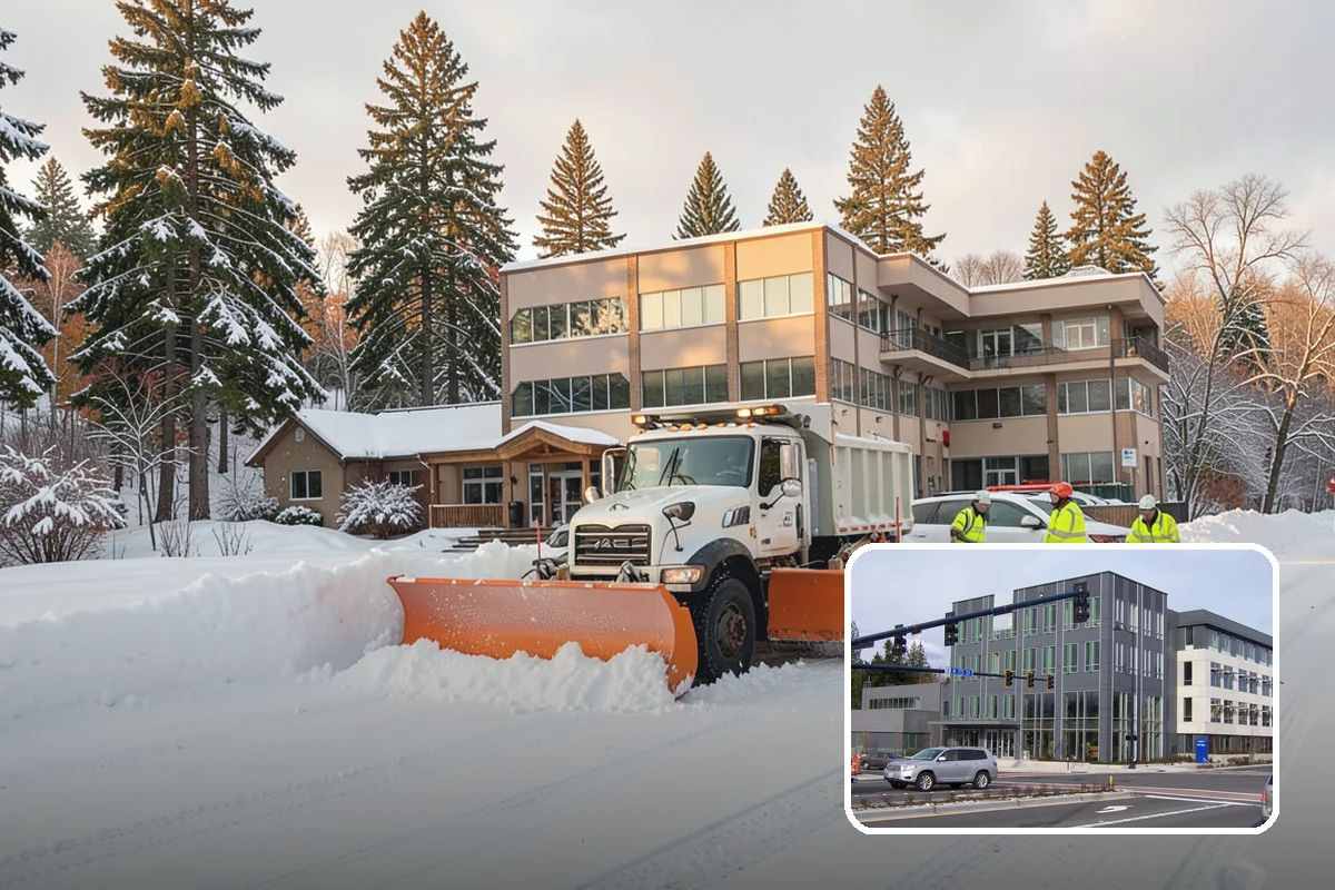 Roof Snow Removal in Shoreline, King County, WA - Reduces the risk of structural overload from heavy wet snow