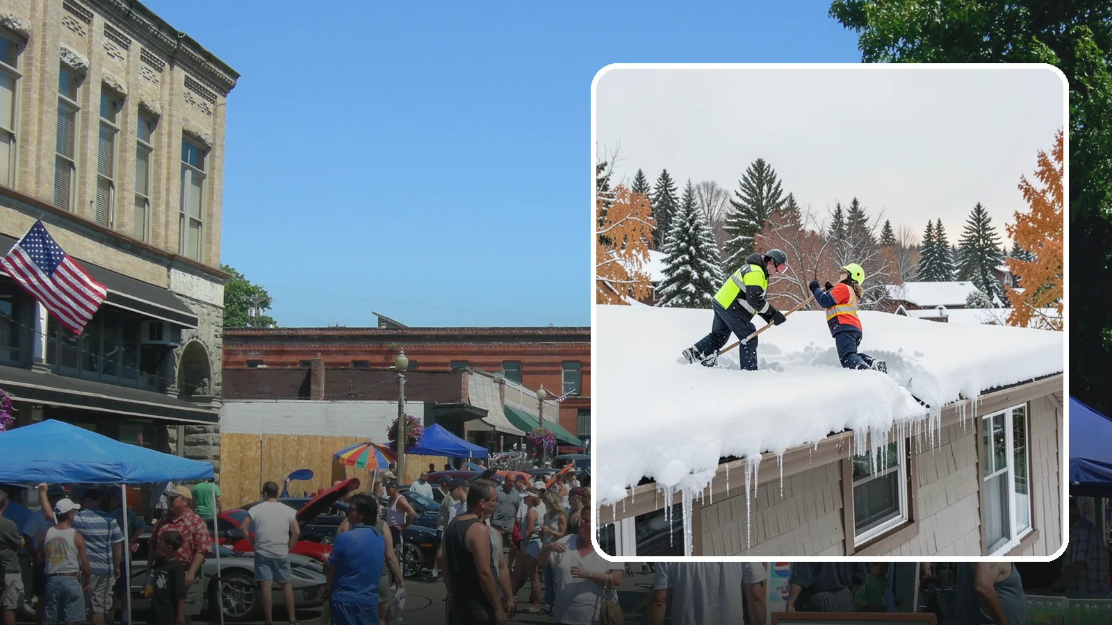 Roof Snow Removal in Snohomish, Snohomish County, WA - We safely remove accumulated snow from residential and light commercial roofs to protect against structural overload.