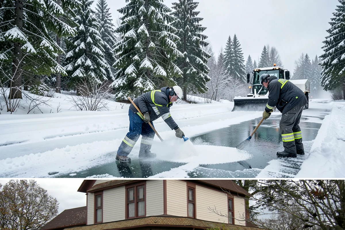 Roof Snow Removal in Sumner, Pierce County, WA - Roof snow removal is critical after the heavy lowland snowfalls and rain-on-snow events that stack weight on Puget Sound roofs.