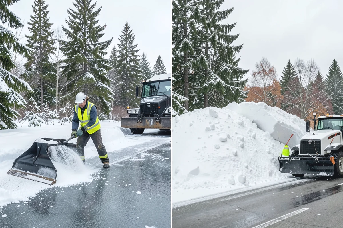 Roof Snow Removal in Wilkeson, Pierce County, WA - Assess the roof structure, pitch, and snow depth