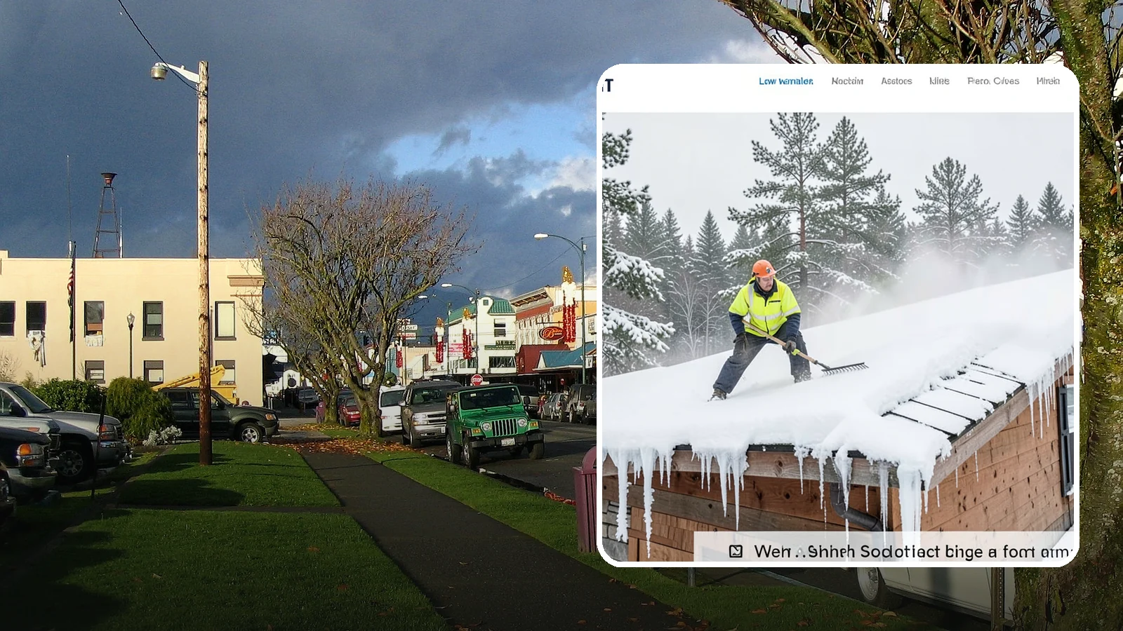 Roof Steaming in Arlington, Snohomish County, WA - We melt ice dams and roof ice safely with low-pressure steam that protects your shingles and flashing.