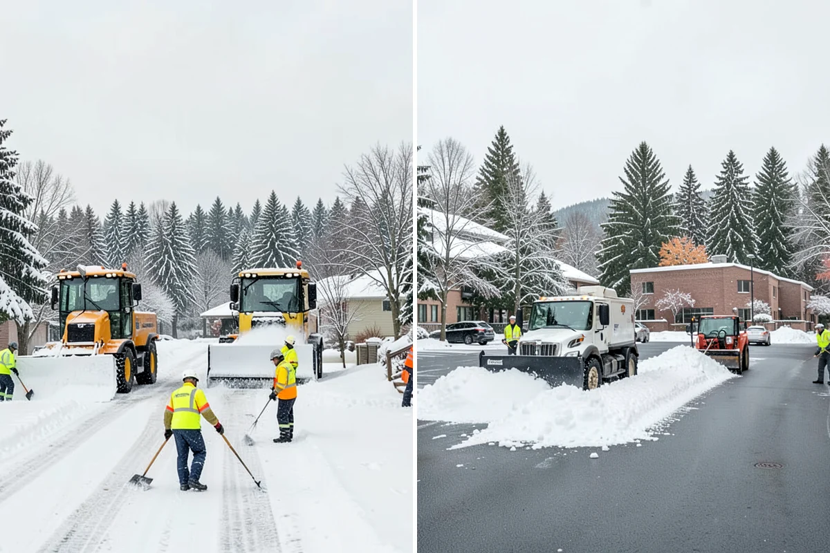 Roof Steaming in Arlington, Snohomish County, WA - Inspect the ice dam and identify the melt-through points