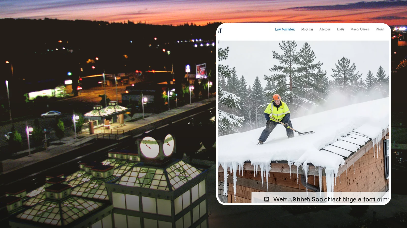 Roof Steaming in Auburn, King County, WA - We melt ice dams and roof ice safely with low-pressure steam that protects your shingles and flashing.