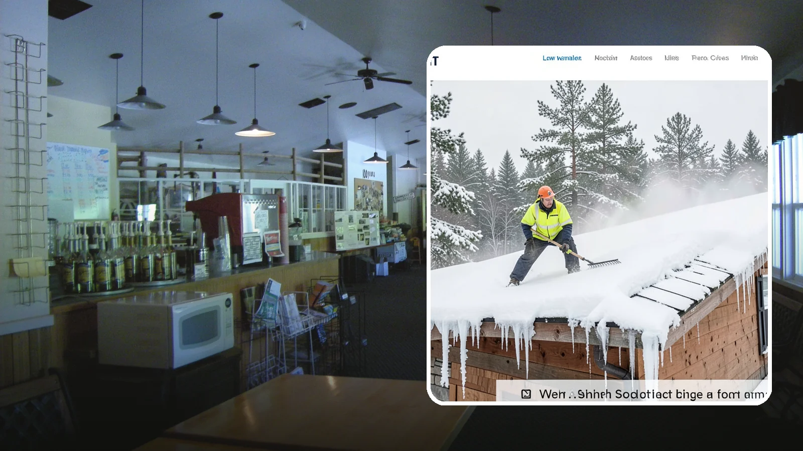Roof Steaming in Black Diamond, King County, WA - We melt ice dams and roof ice safely with low-pressure steam that protects your shingles and flashing.