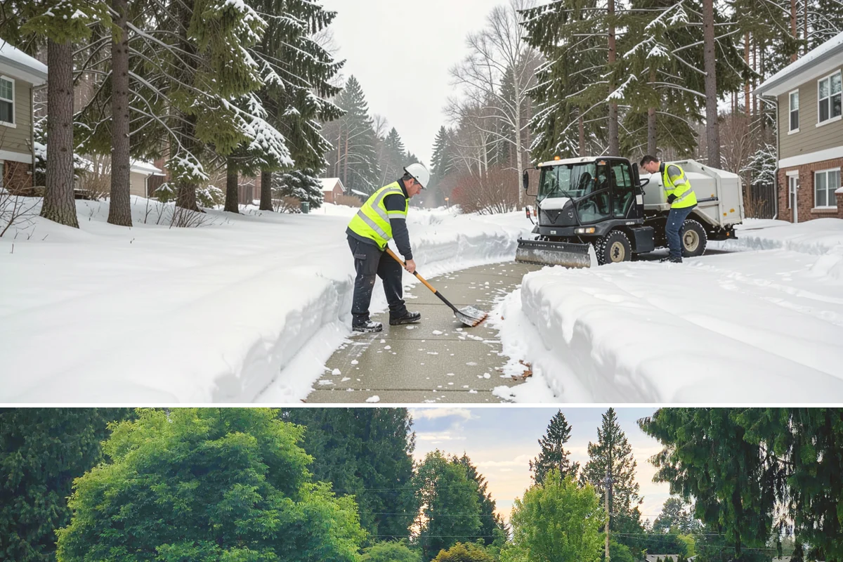 Roof Steaming in Bonney Lake, Pierce County, WA - Roof steaming is in highest demand from December through February when freeze-thaw cycles build thick eave ice dams.