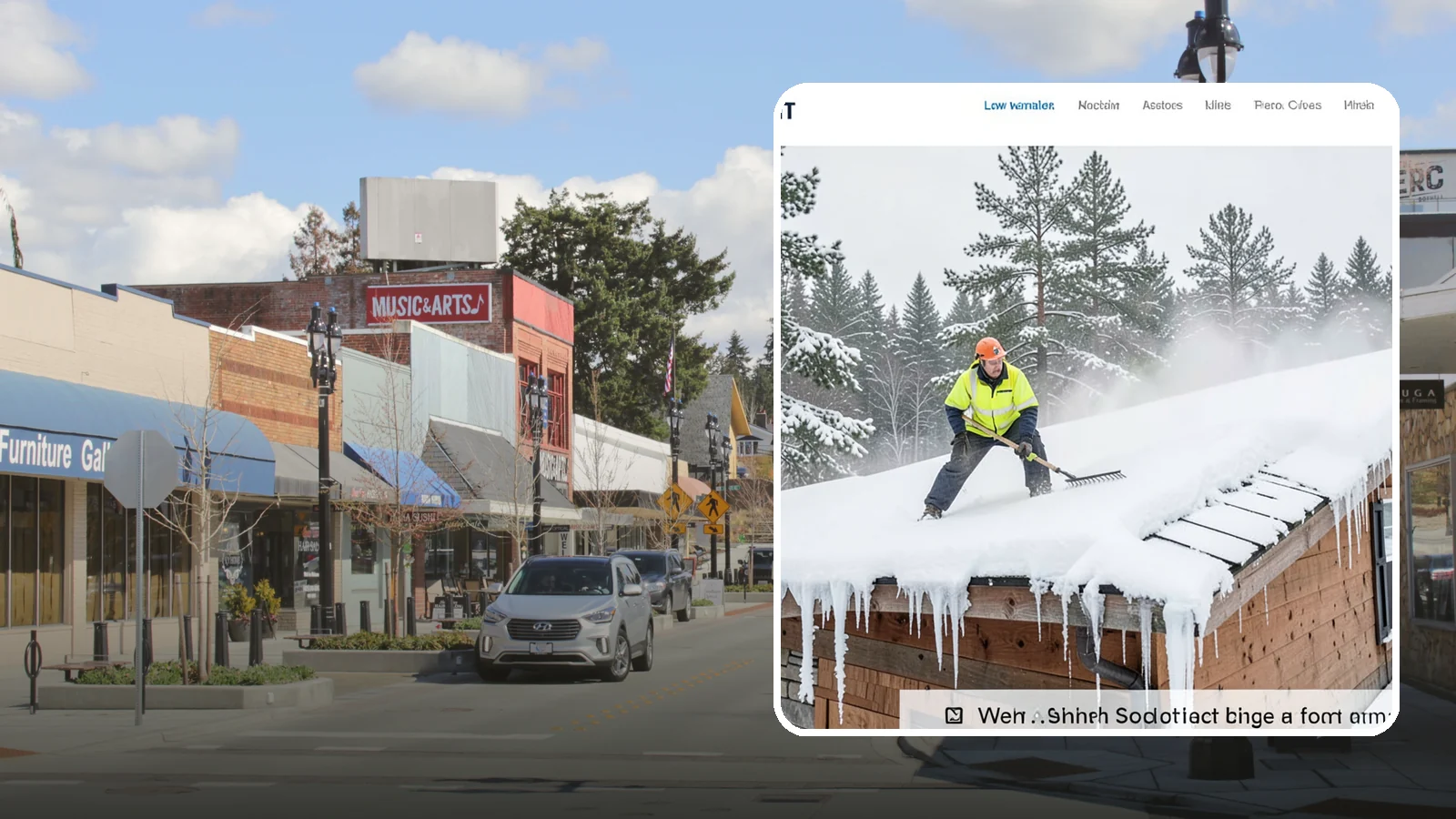 Roof Steaming in Bothell, King County, WA - We melt ice dams and roof ice safely with low-pressure steam that protects your shingles and flashing.