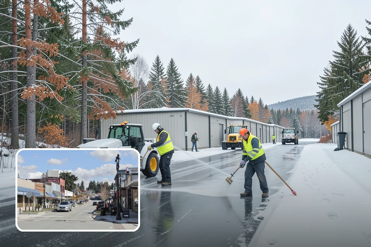 Roof Steaming in Bothell, King County, WA - Ice removal without chipping, hacking, or roof damage