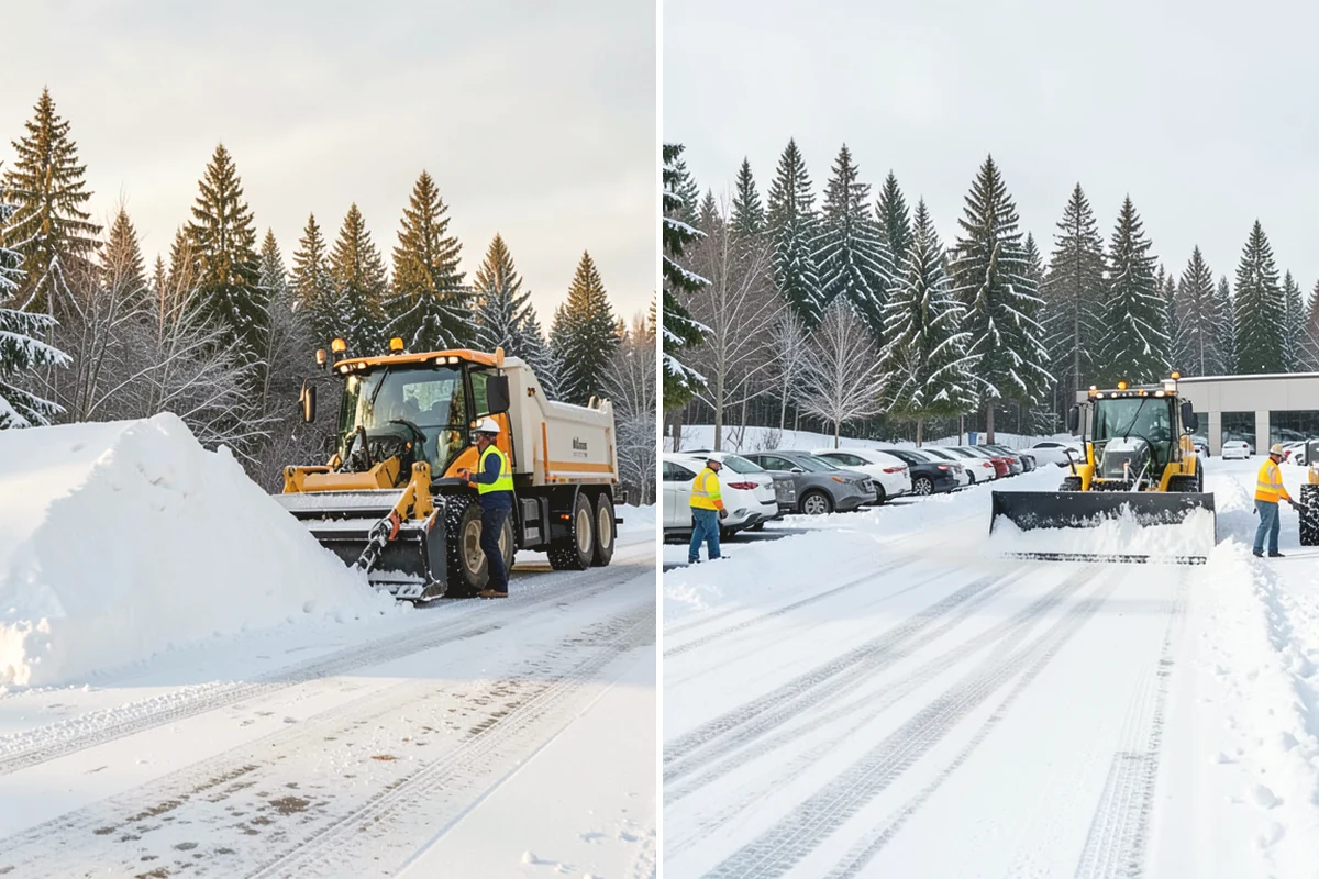 Roof Steaming in Burlington, Skagit County, WA - Inspect the ice dam and identify the melt-through points