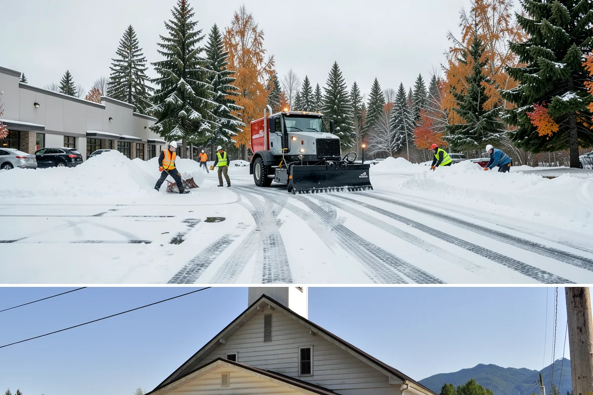 Roof Steaming in Concrete, Skagit County, WA - Roof steaming is in highest demand from December through February when freeze-thaw cycles build thick eave ice dams.