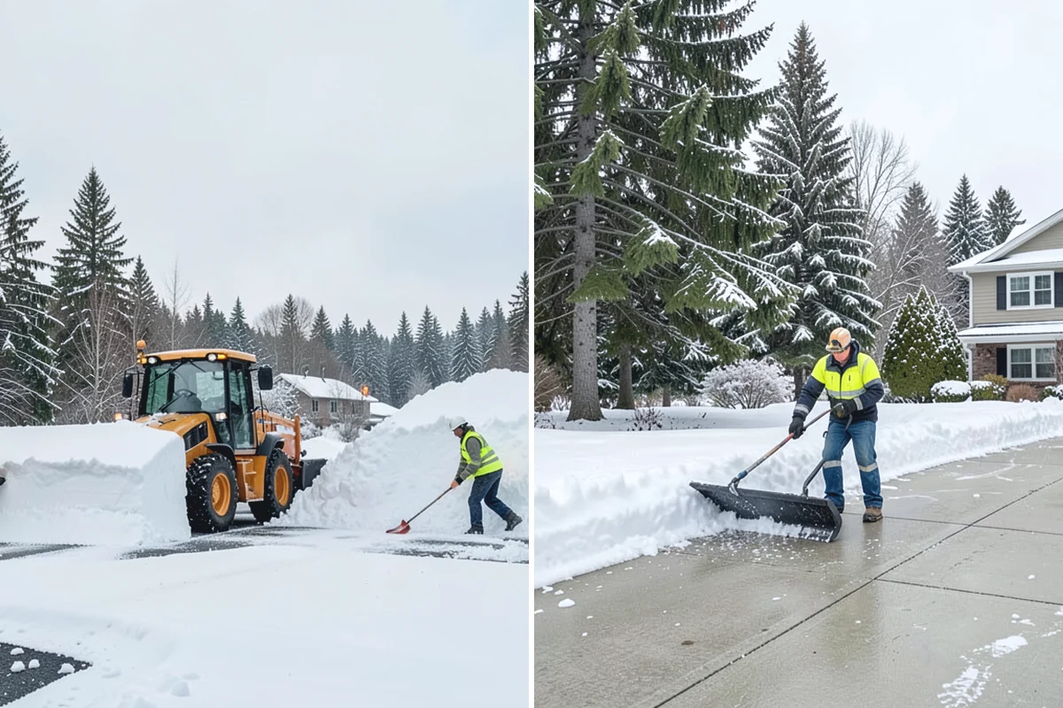 Roof Steaming in Darrington, Snohomish County, WA - Inspect the ice dam and identify the melt-through points