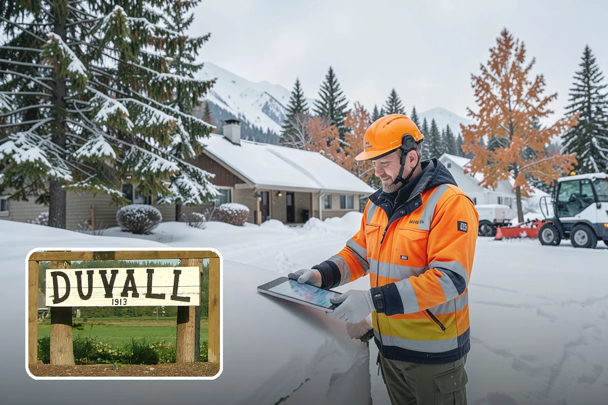 Roof Steaming in Duvall, King County, WA - Ice removal without chipping, hacking, or roof damage